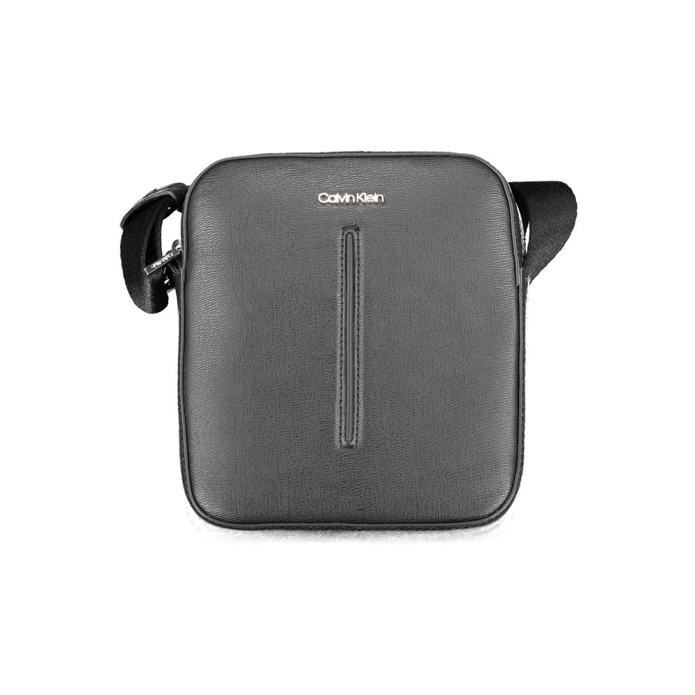 Calvin Klein Black Polyester Men's Shoulder Bag | Regal Royce