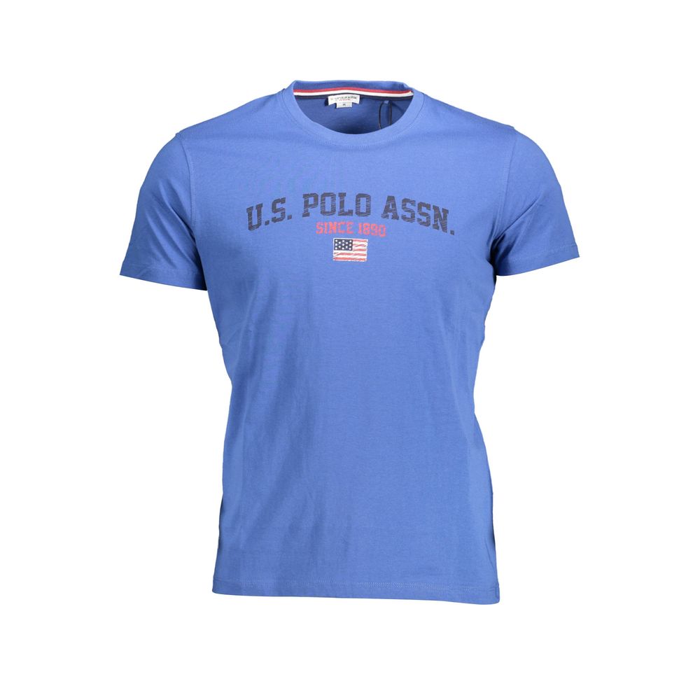 U.S. POLO ASSN. Blue Cotton Men's T-Shirt | Regal Royce