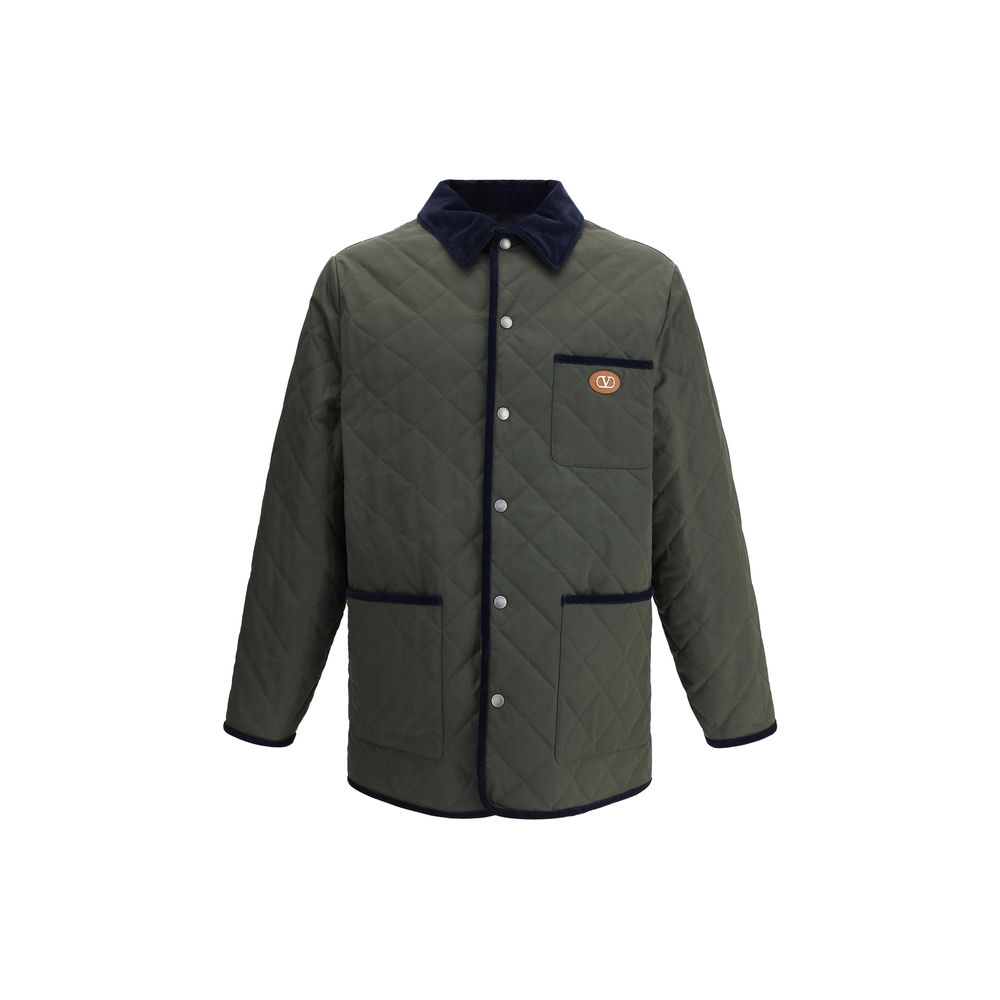 Valentino Bicolor Polyamide Coat | Regal Royce