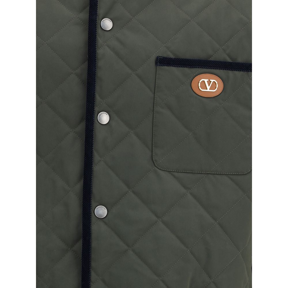 Valentino Bicolor Polyamide Coat | Regal Royce