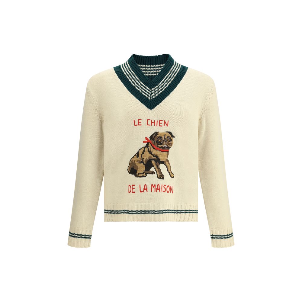 Valentino Cream Wool Sweatshirt | Regal Royce