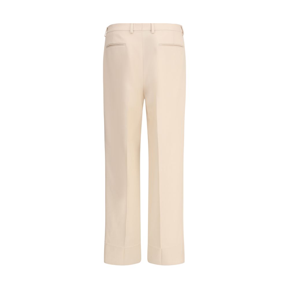 Valentino Cream Fleece Wool Dress Pants | Regal Royce