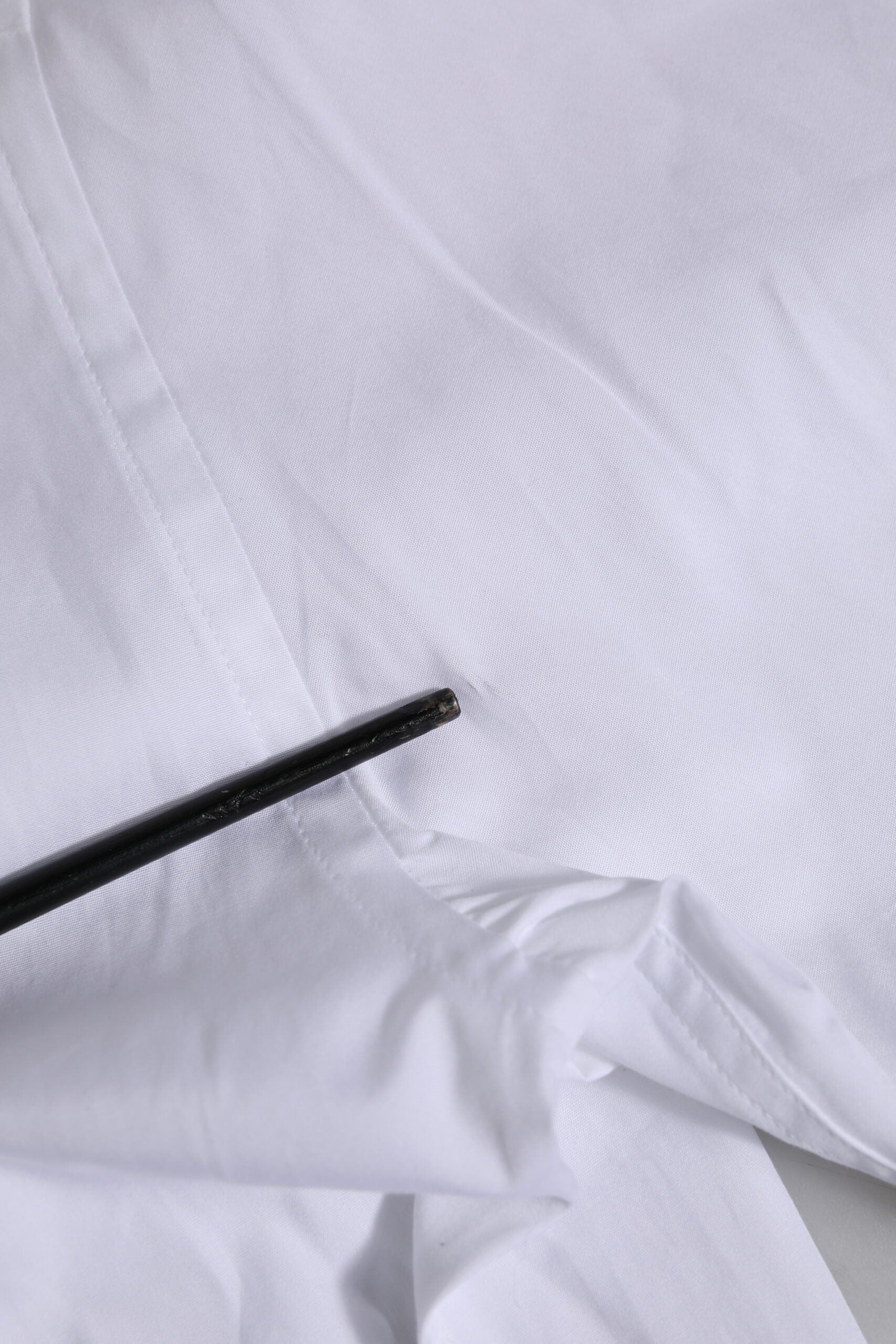 Dolce & Gabbana White Cotton Short Sleeves Men Formal Shirt | Regal Royce