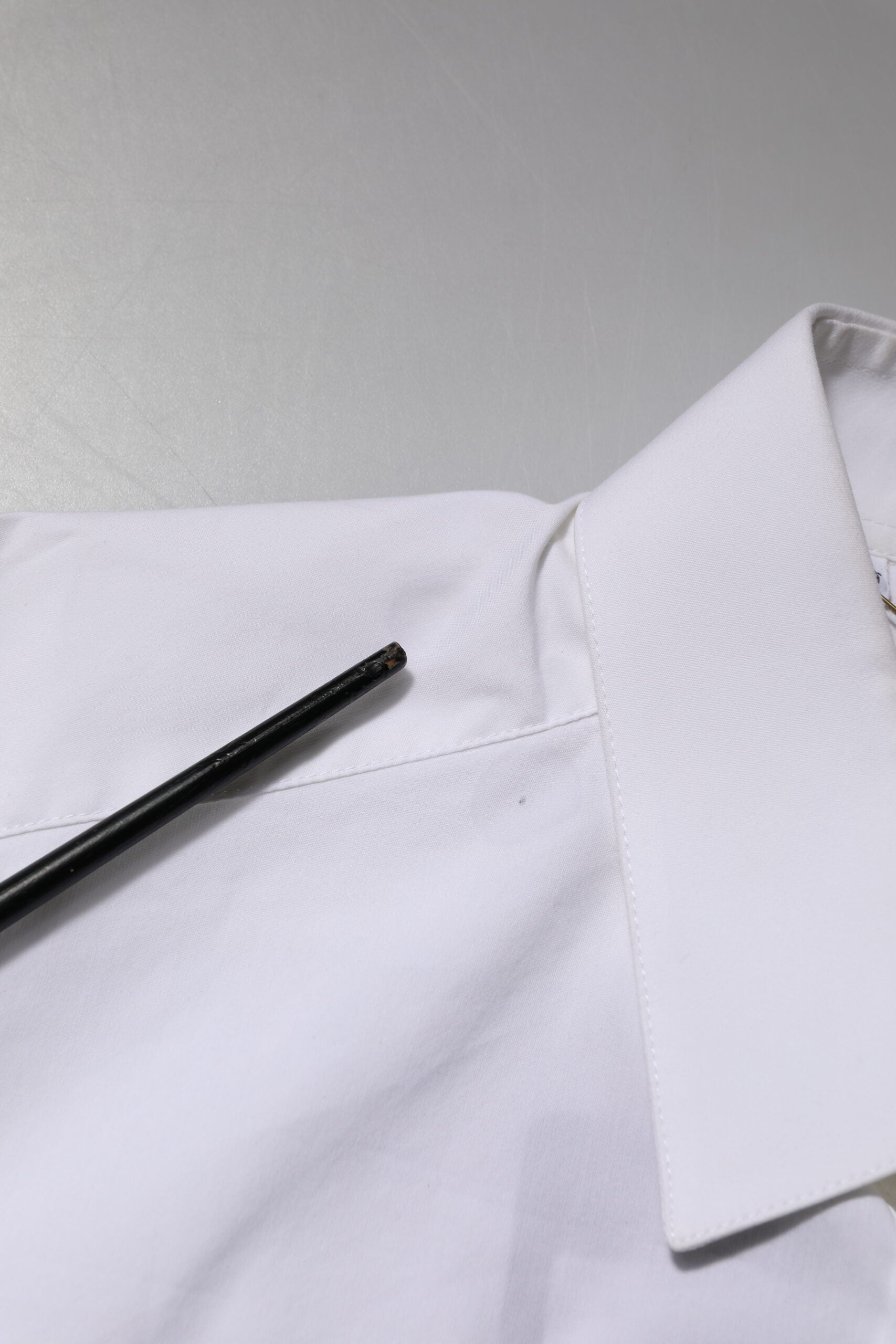 Dolce & Gabbana White Cotton GOLD Long Sleeves Formal Shirt | Regal Royce