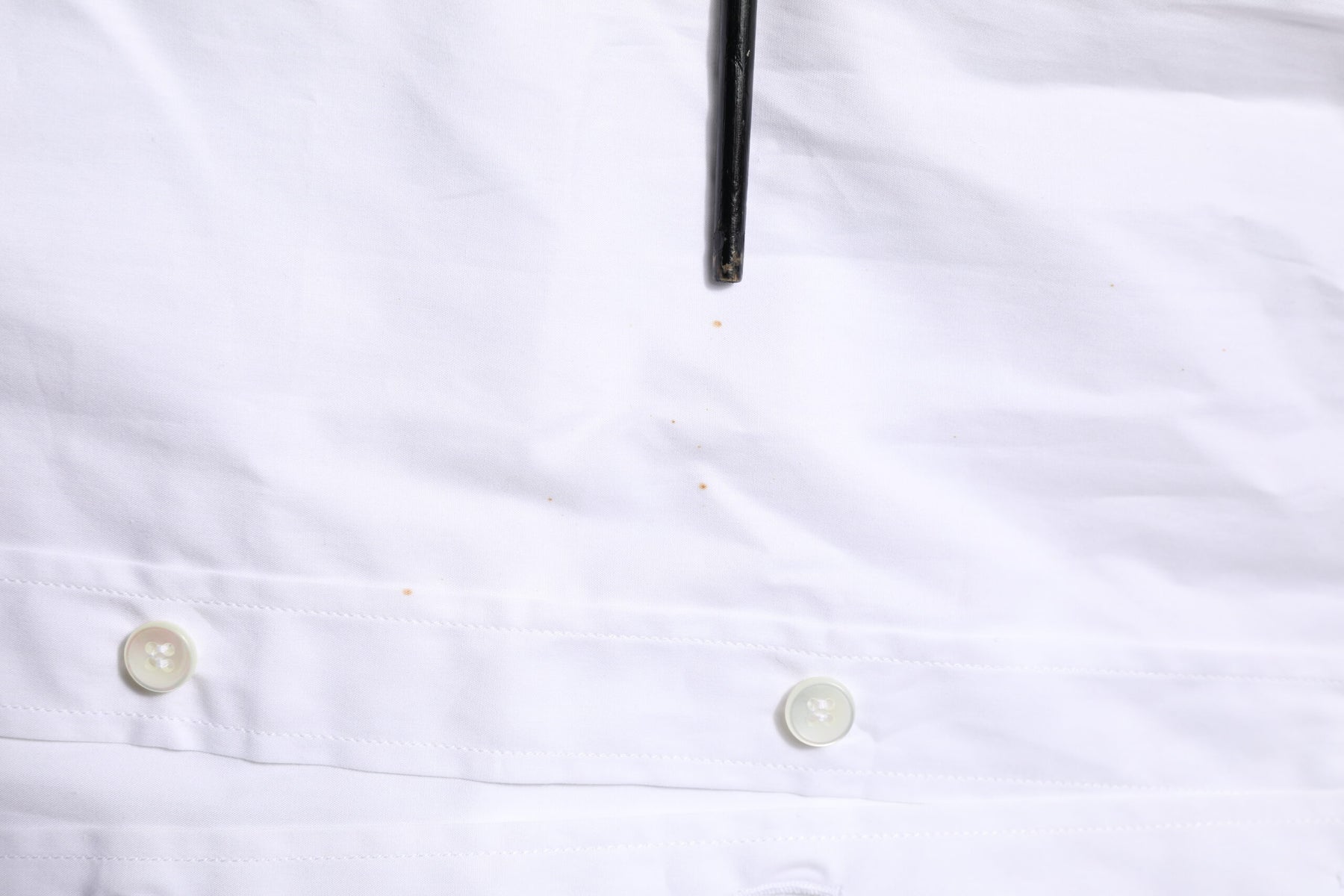 Dolce & Gabbana White Cotton GOLD Long Sleeves Formal Shirt | Regal Royce