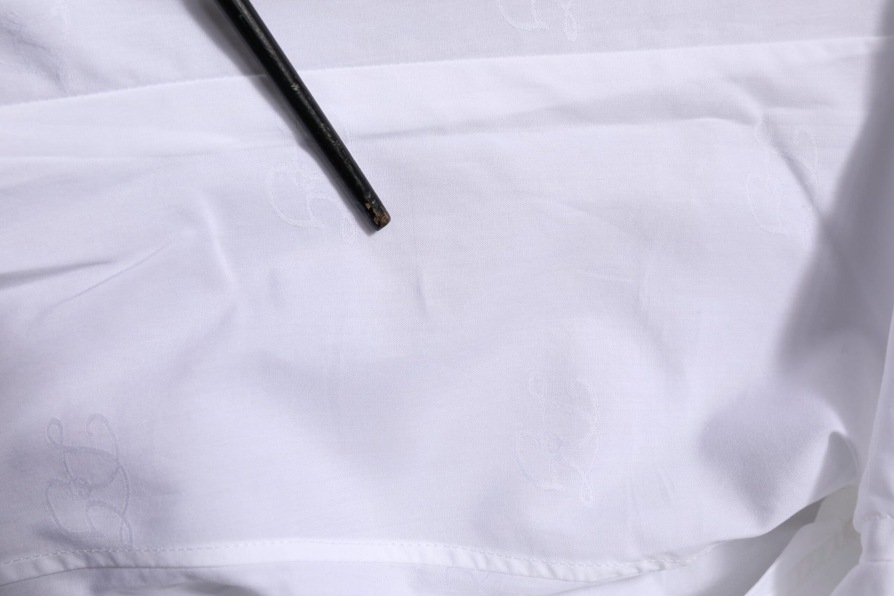Dolce & Gabbana White Cotton GOLD Long Sleeves Formal Shirt | Regal Royce