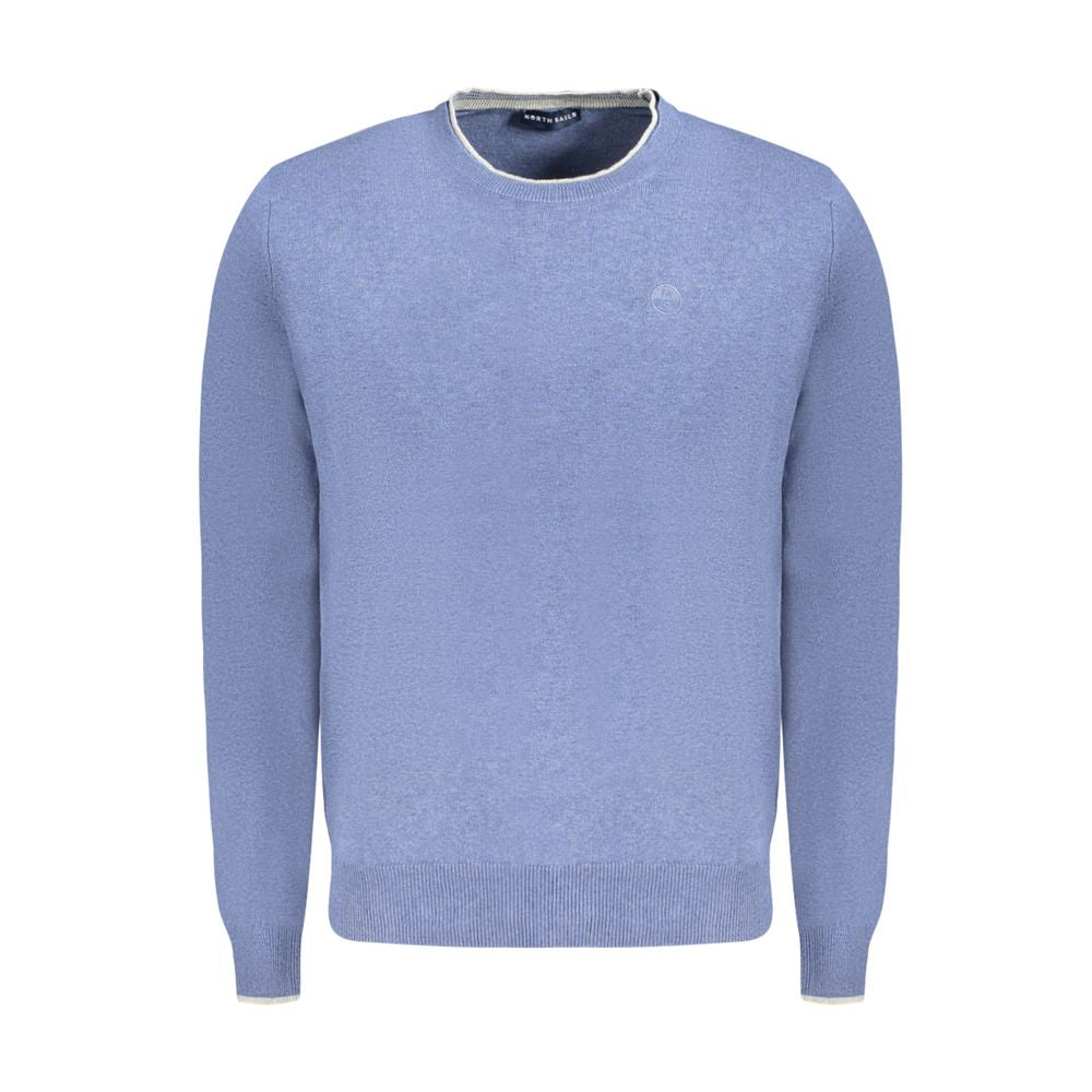 North Sails Blue Cotton Men's Sweater | Regal Royce