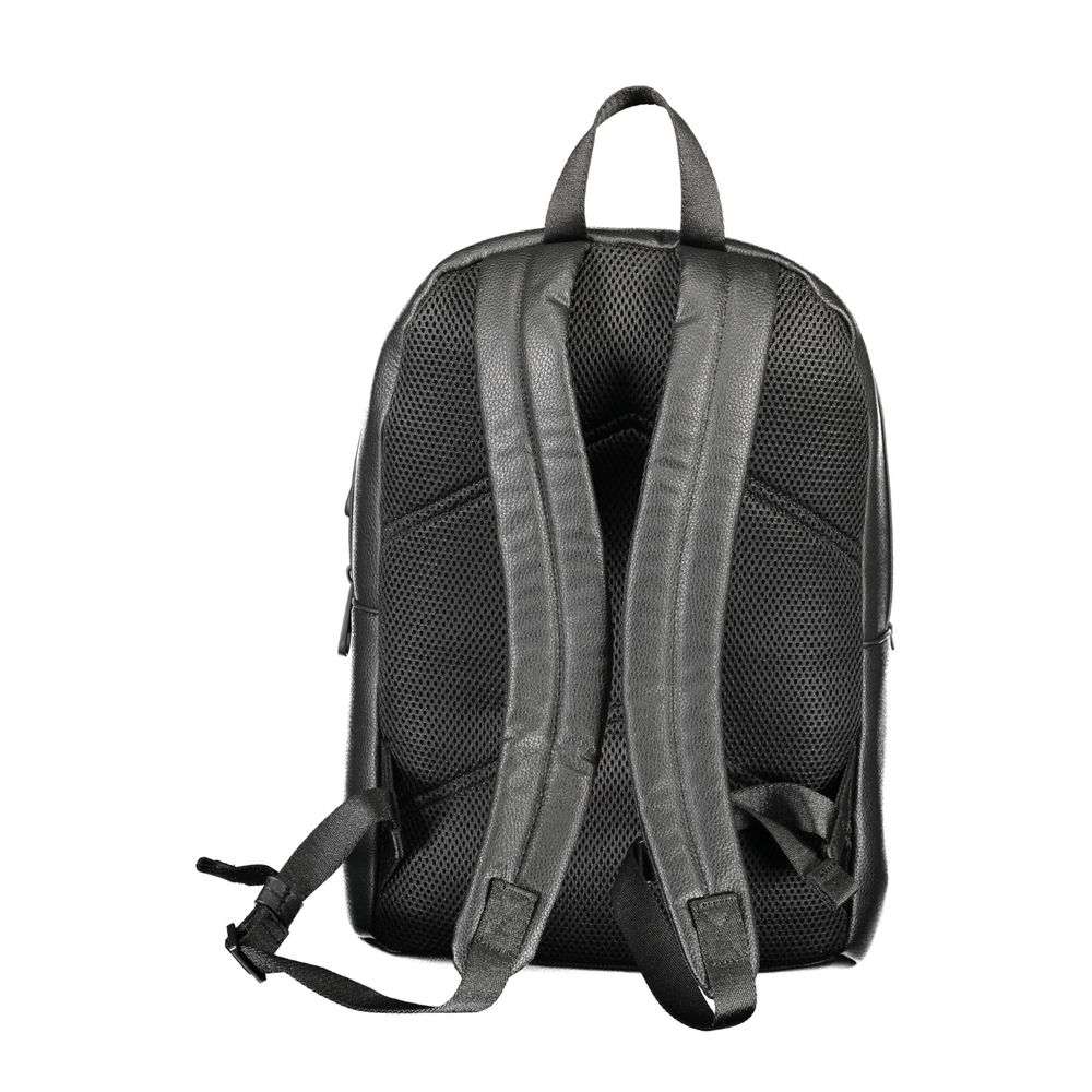 Calvin Klein Nero Poliuretano Men Backpack | Regal Royce
