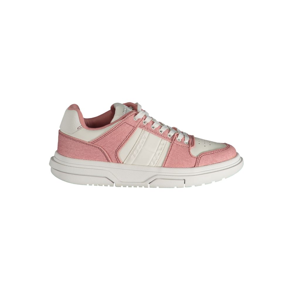 Tommy Hilfiger Rosa Poliuretano Donna Sneaker | Regal Royce