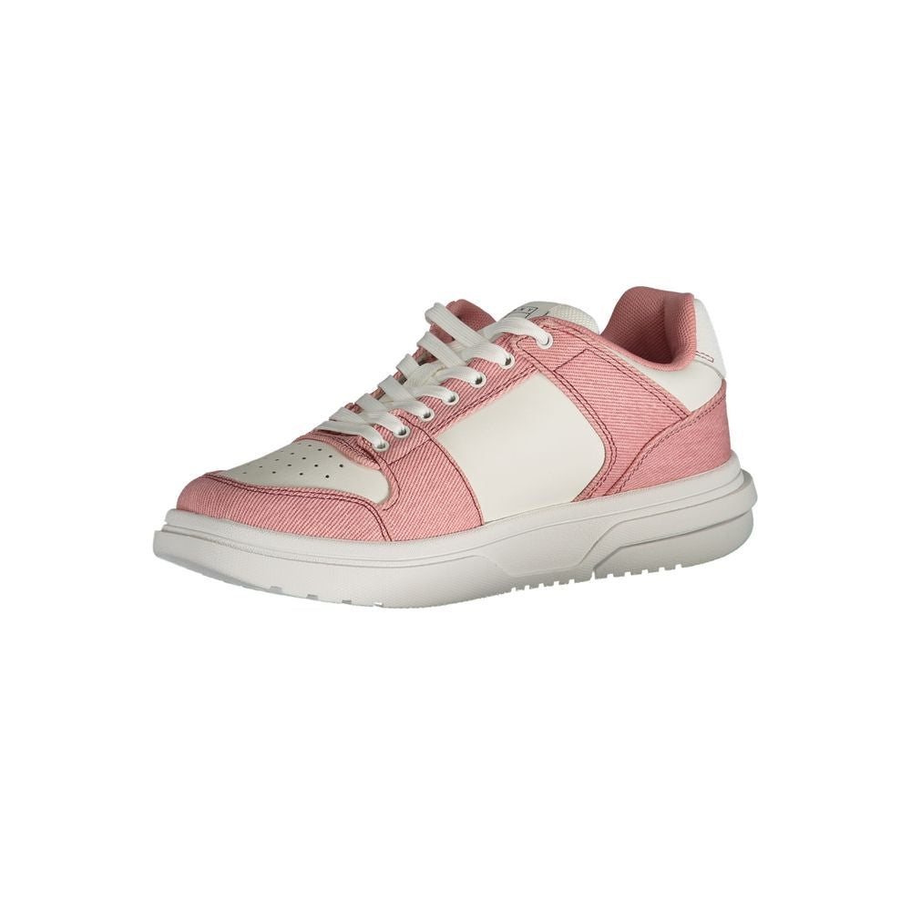 Tommy Hilfiger Rosa Poliuretano Donna Sneaker | Regal Royce