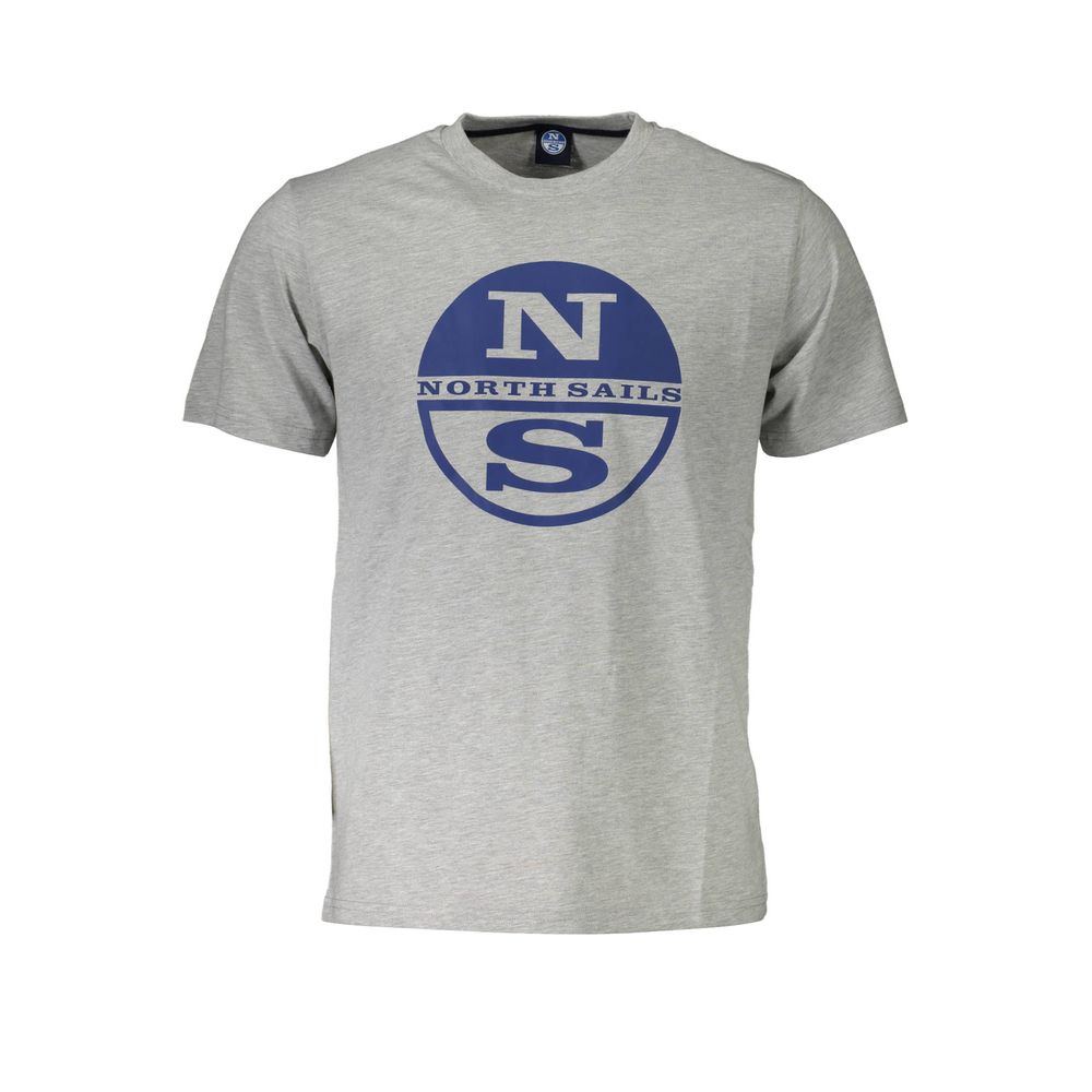 North Sails Grigio Cotton Mens T-Shirt | Regal Royce