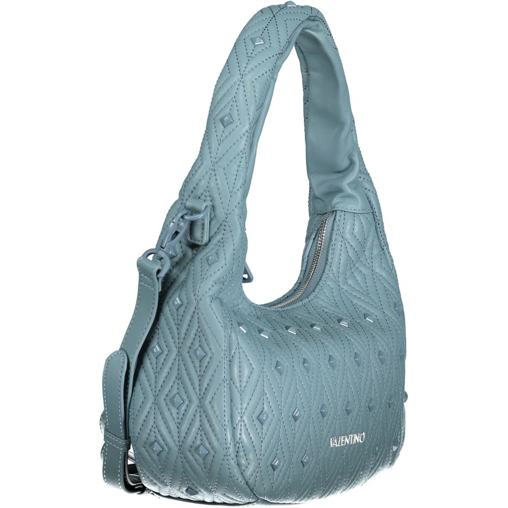 Mario Valentino Blue Polyurethane Women Shoulder Bag | Regal Royce
