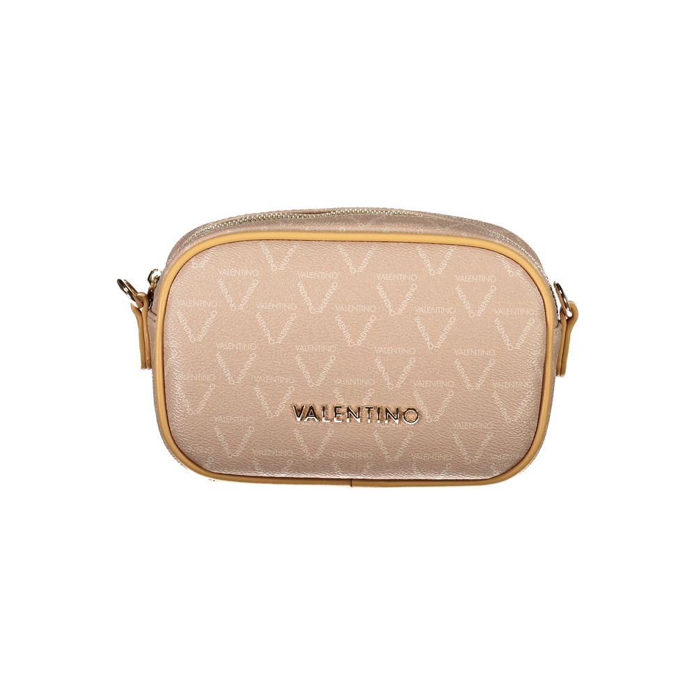 Mario Valentino Beige Polyurethane Women's Bag | Regal Royce