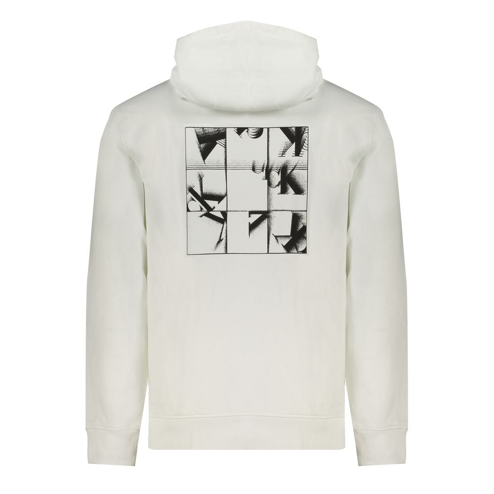 Calvin Klein White Cotton Men's Sweatshirt | Regal Royce