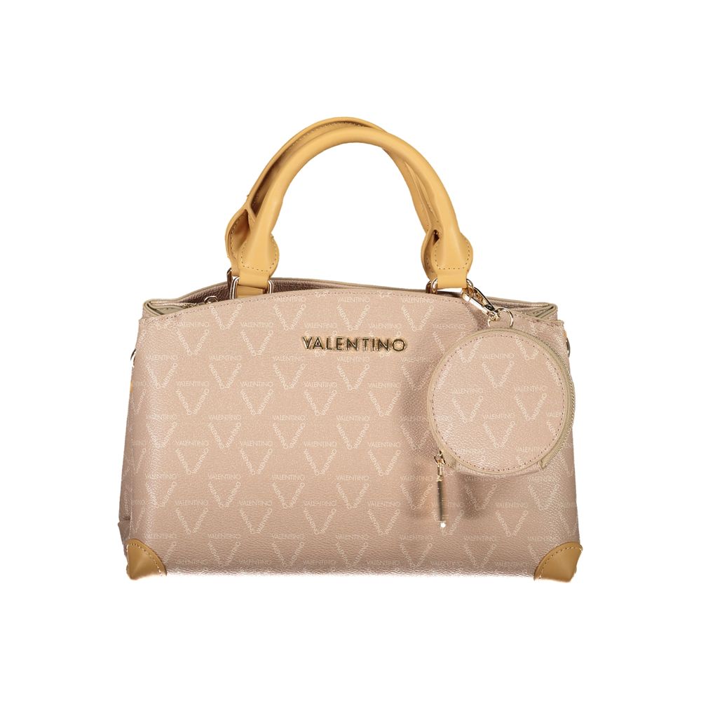 Mario Valentino Beige Polyurethane Women's Bag | Regal Royce