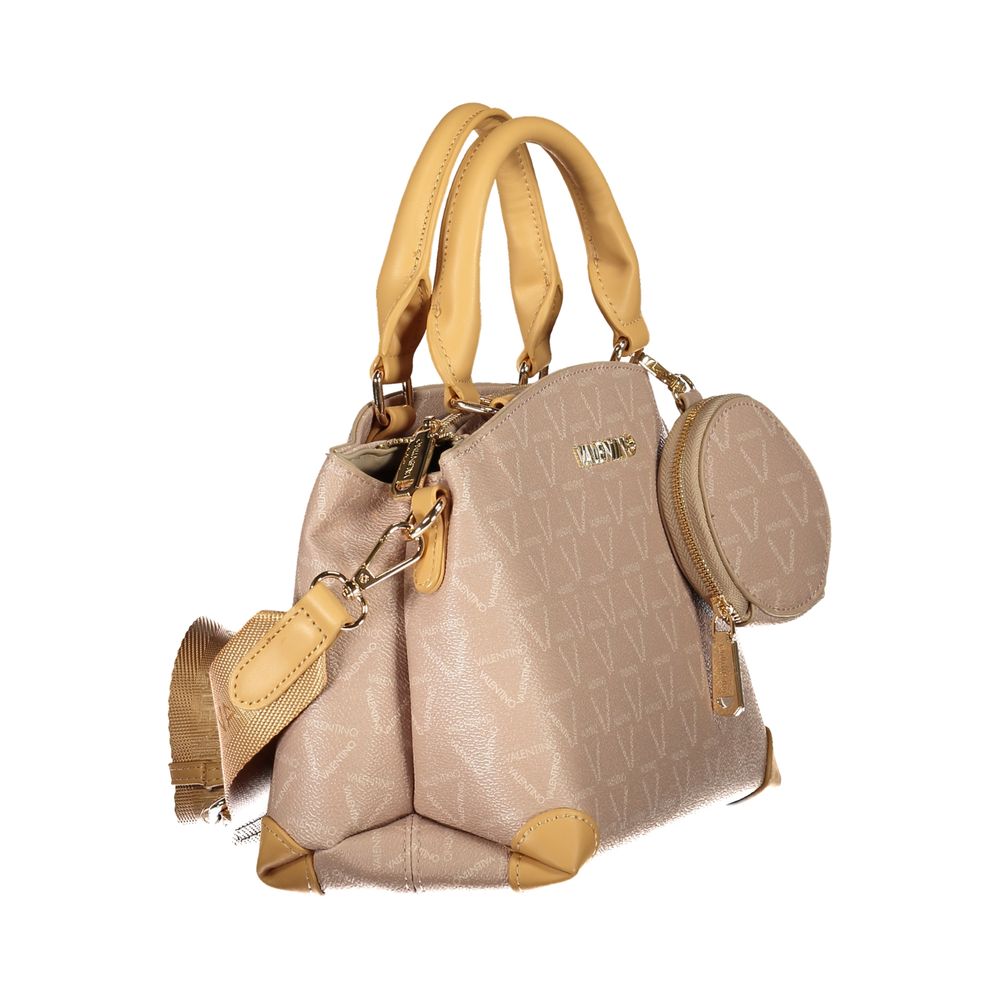 Mario Valentino Beige Polyurethane Women's Bag | Regal Royce