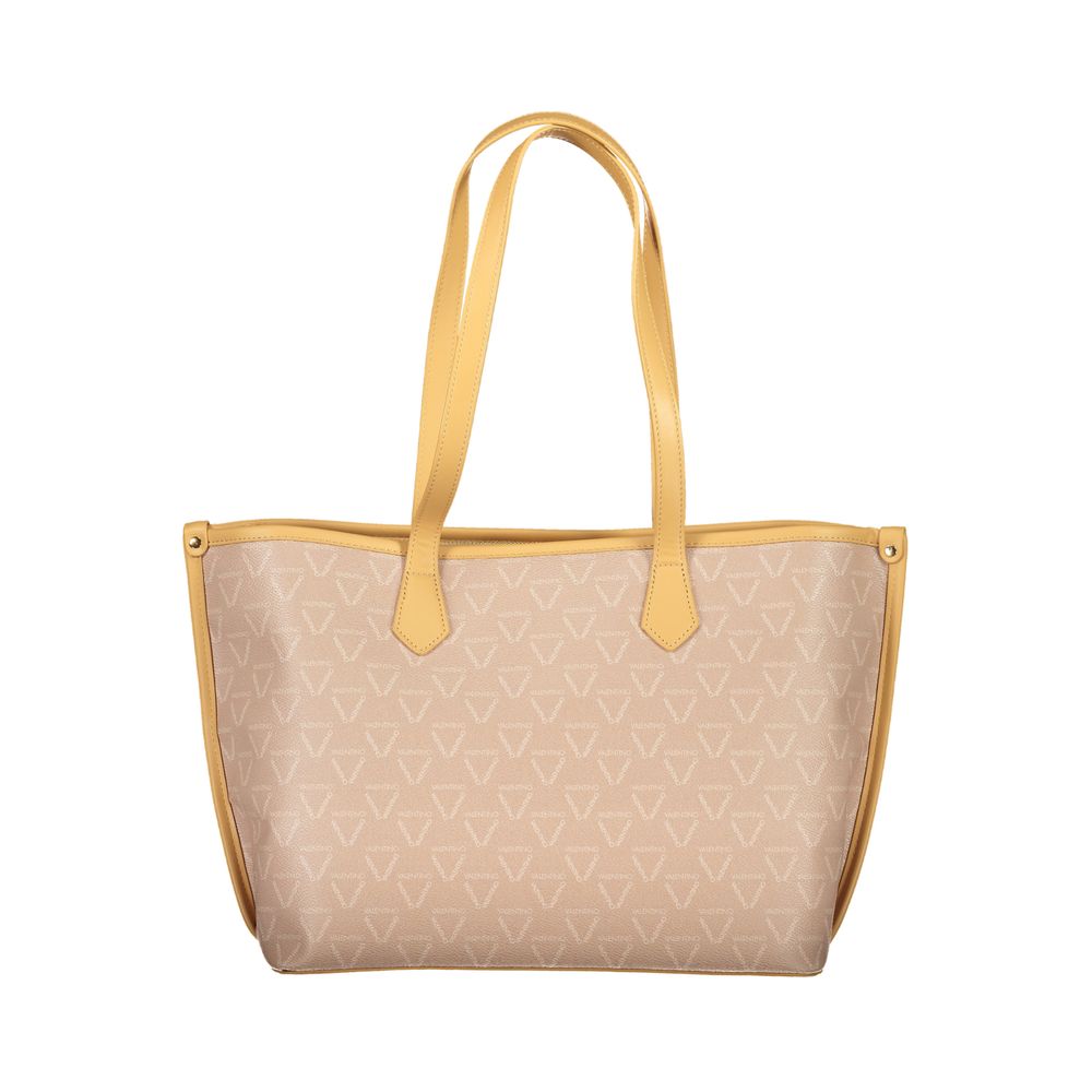 Mario Valentino Beige Polyethylene Women Handbag | Regal Royce
