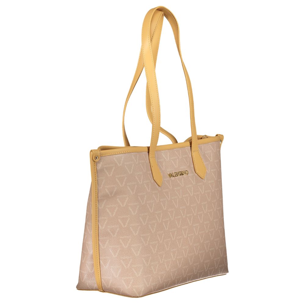 Mario Valentino Beige Polyethylene Women Handbag | Regal Royce