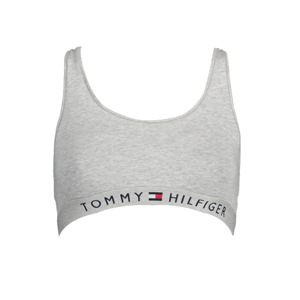 Tommy Hilfiger Grigio Cotton Women's Sports Bra | Regal Royce