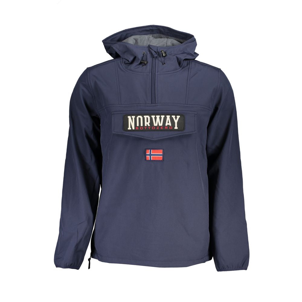 Norway 1963 Blu Polyester Men's Jacket | Regal Royce
