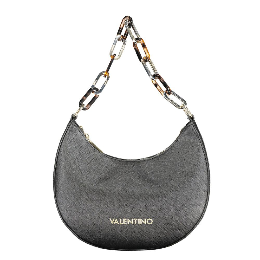 Mario Valentino Nero Poliuretano Women Handbag | Regal Royce
