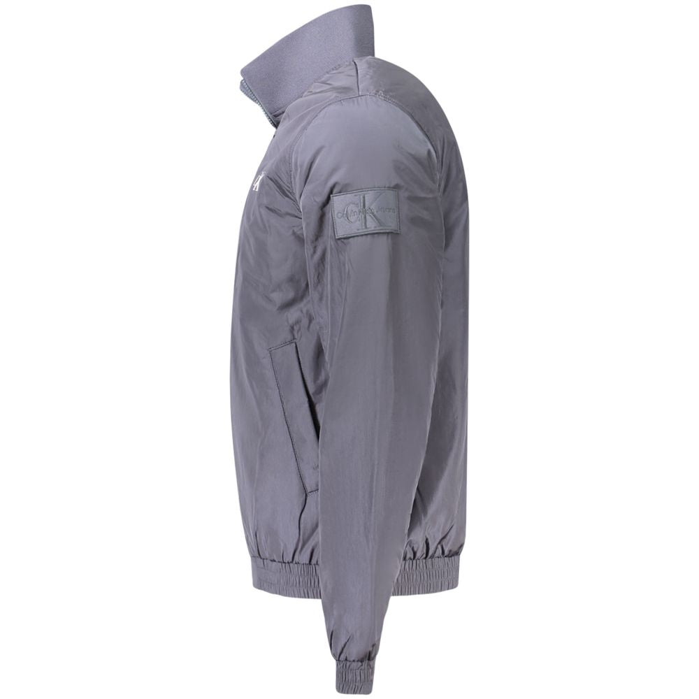 Calvin Klein Blue Polyamide Men's Jacket | Regal Royce