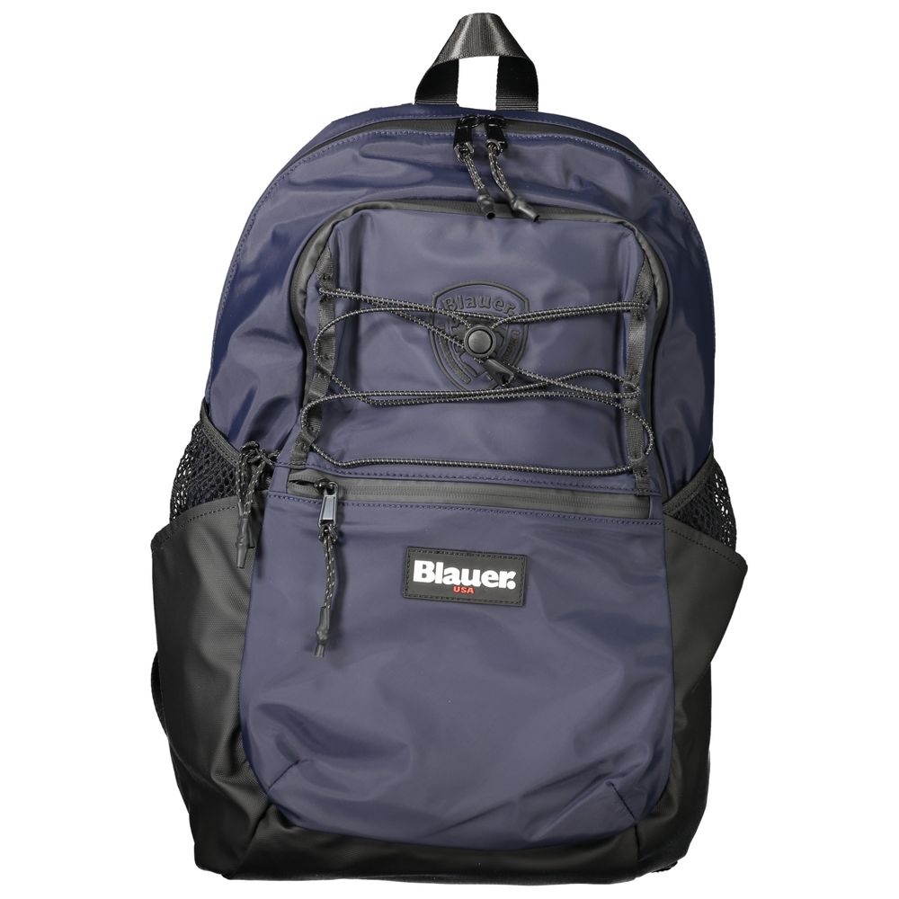 Blauer Blue Polyester Mens Backpack | Regal Royce