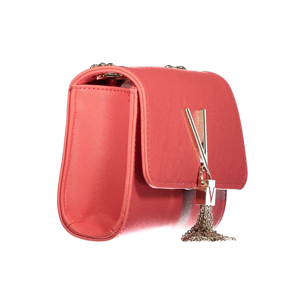 Mario Valentino Rosa Polyurethane Women Shoulder Bag | Regal Royce