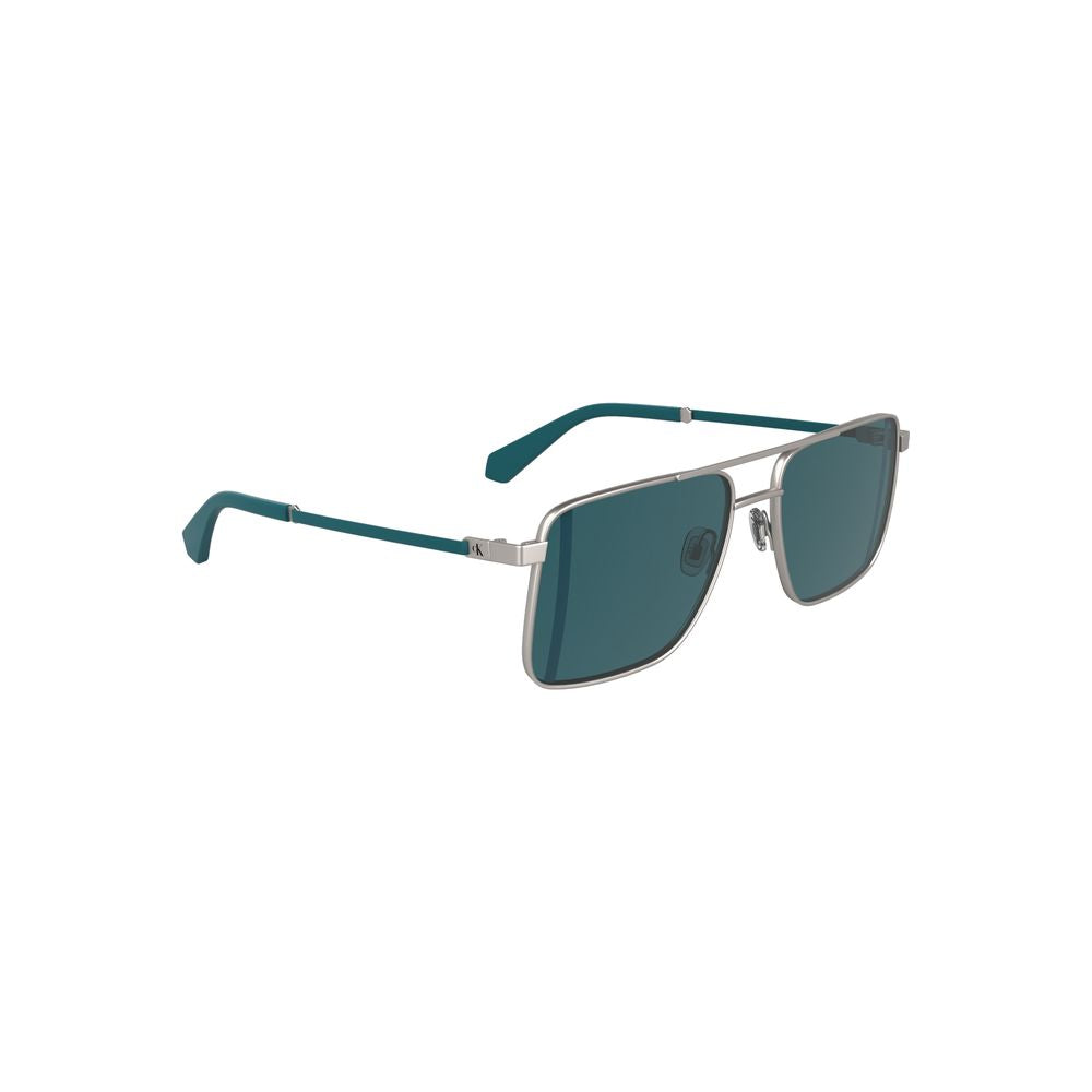 Calvin Klein Argento Metal Men Sunglasses | Regal Royce