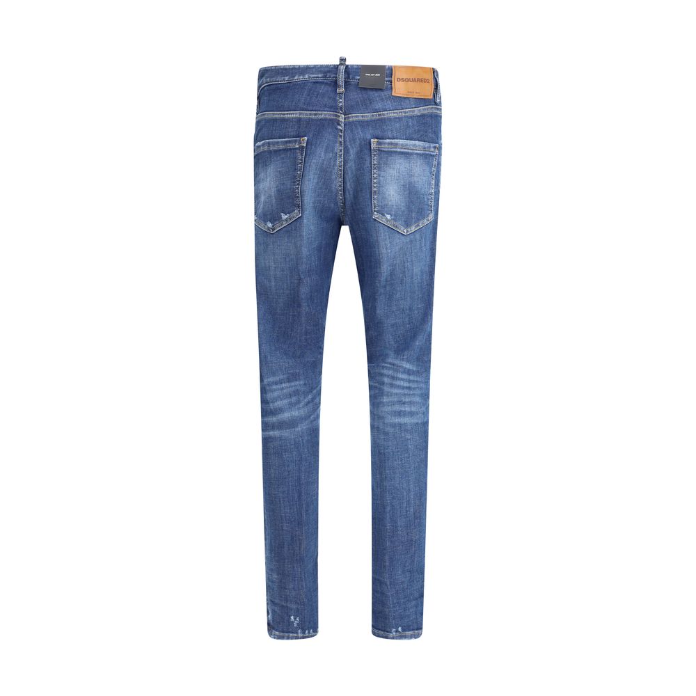 Dsquared² Blue Cotton Skinny Jeans | Regal Royce