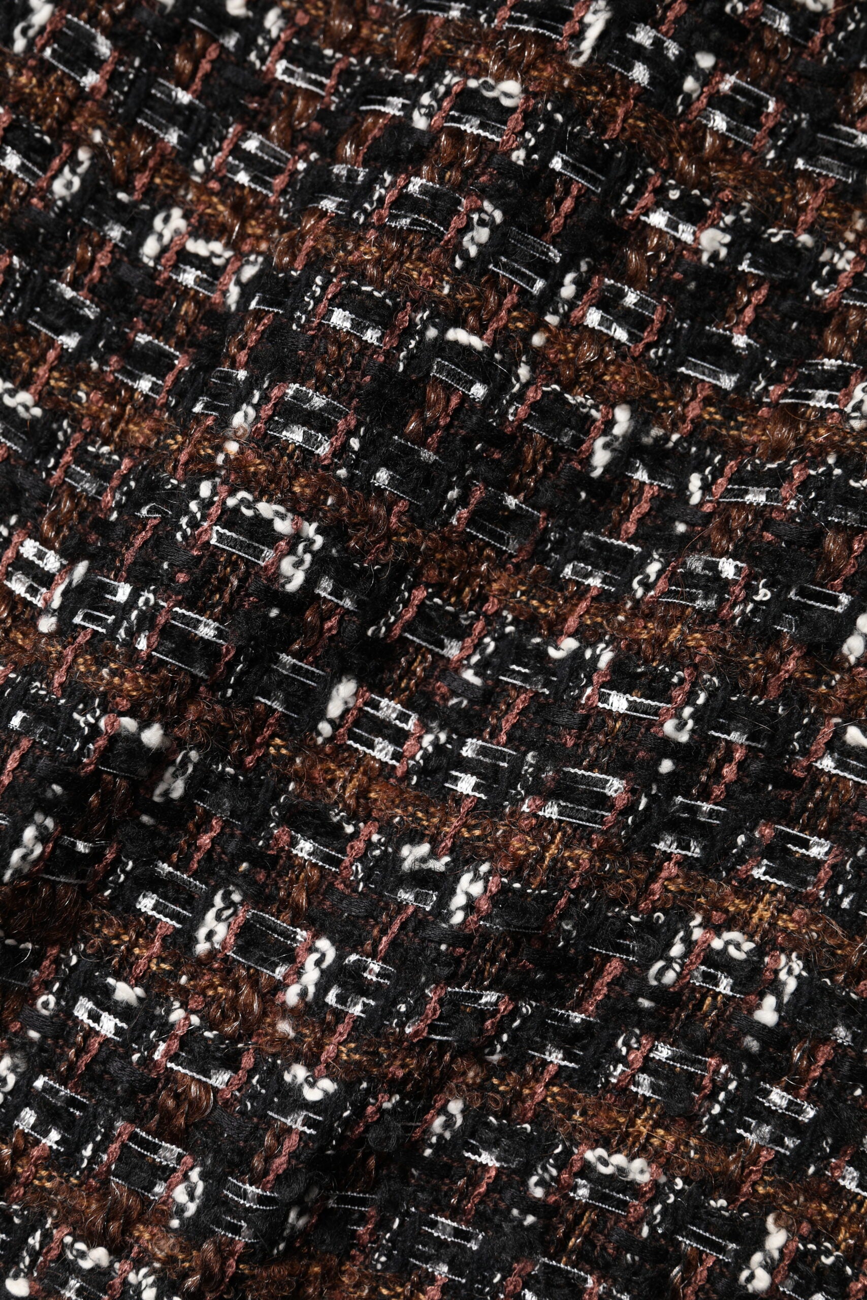 Dolce & Gabbana Multicolor Sleeveless Mini Tweed A-line Dress | Regal Royce