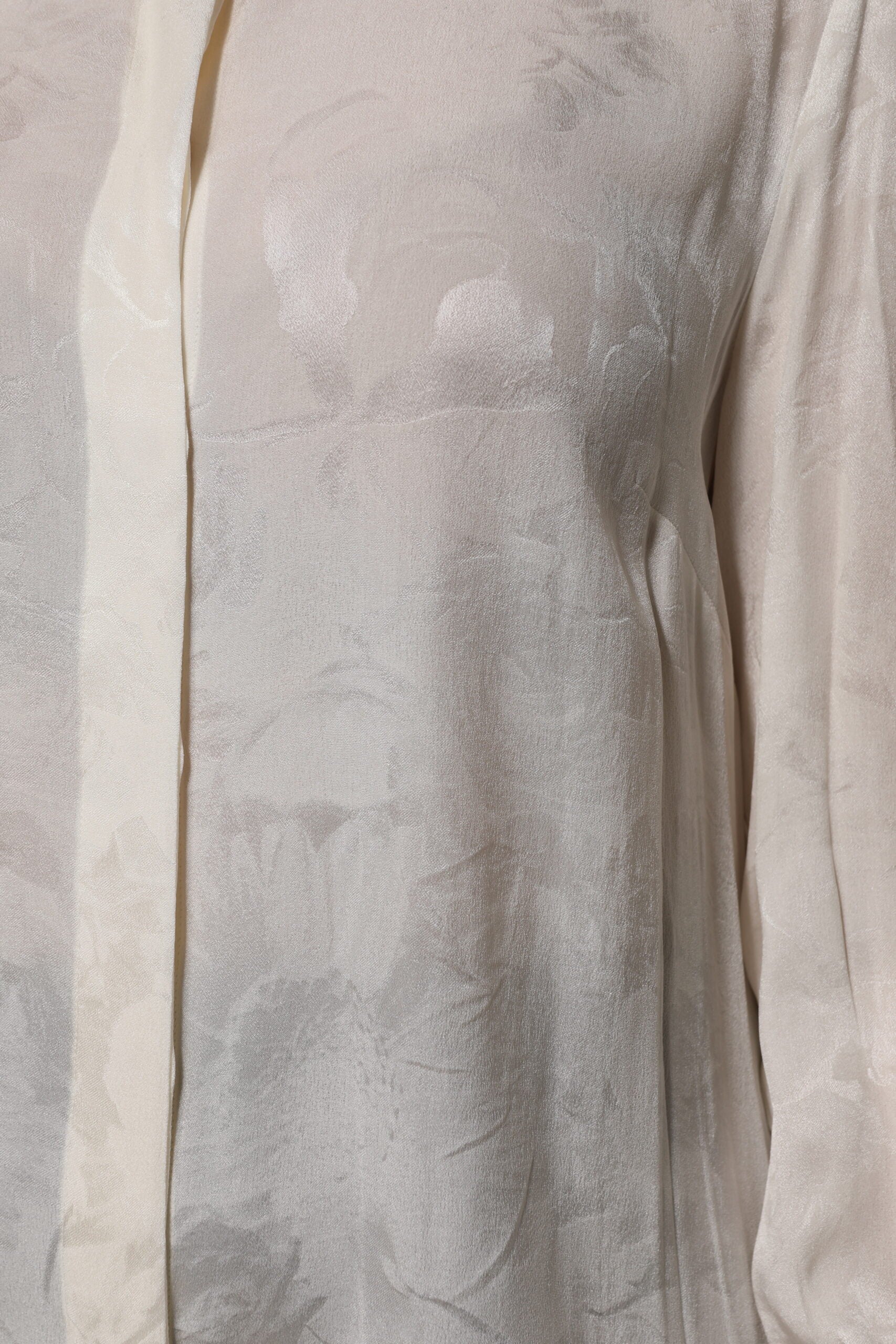 Dolce & Gabbana White Button Down Long Sleeves Blouse Top | Regal Royce