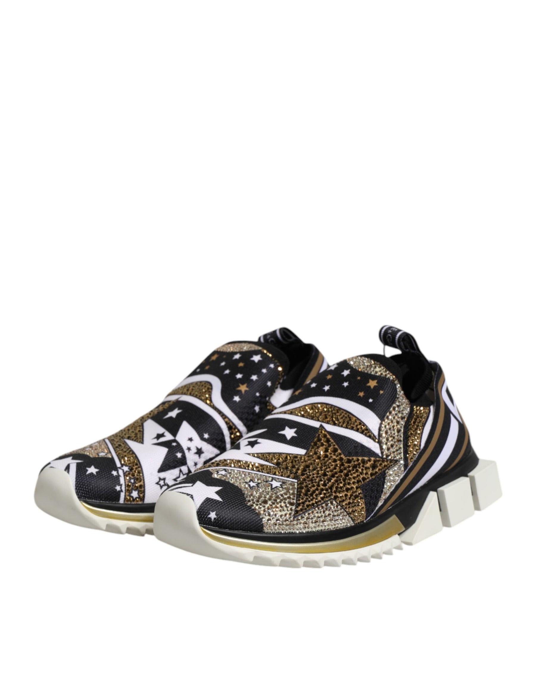 Dolce & Gabbana Multicolor Sorrento Low Top Sneakers Shoes | Regal Royce