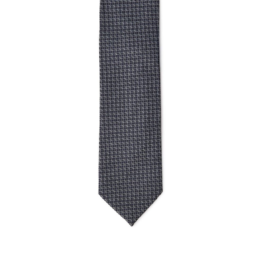 Jil Sander Gray Silk Tie | Regal Royce