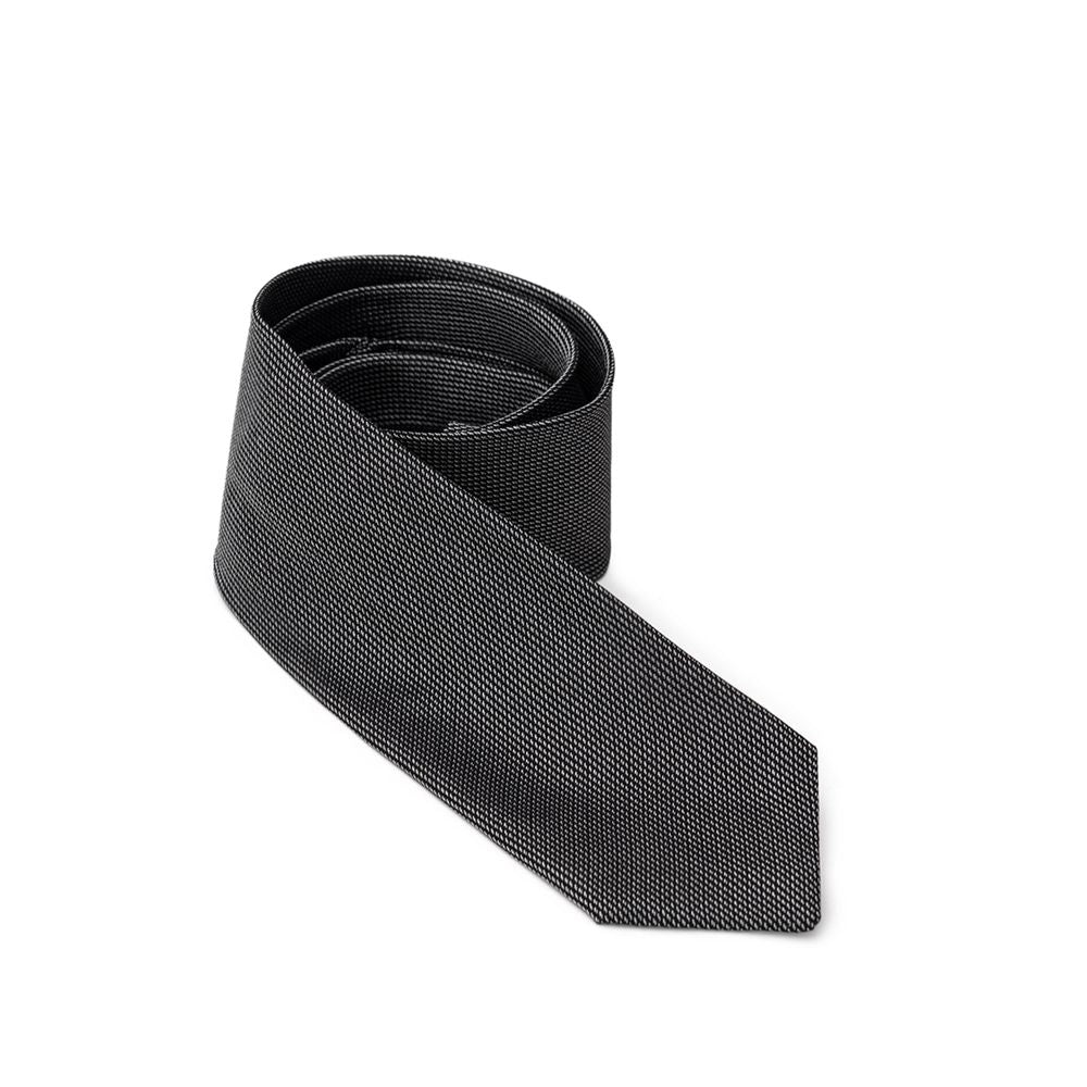 Jil Sander Gray Silk Tie | Regal Royce