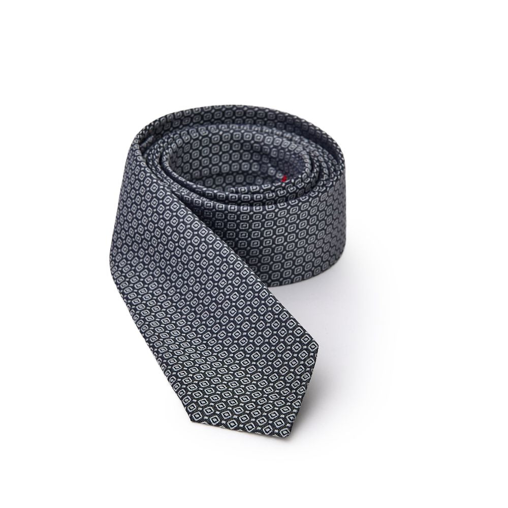Jil Sander Gray Silk Tie | Regal Royce
