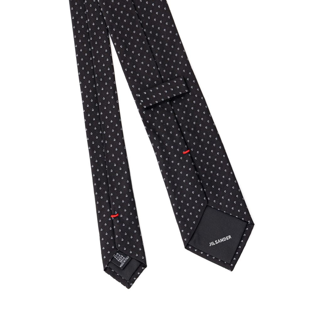 Jil Sander Blue Silk Tie | Regal Royce