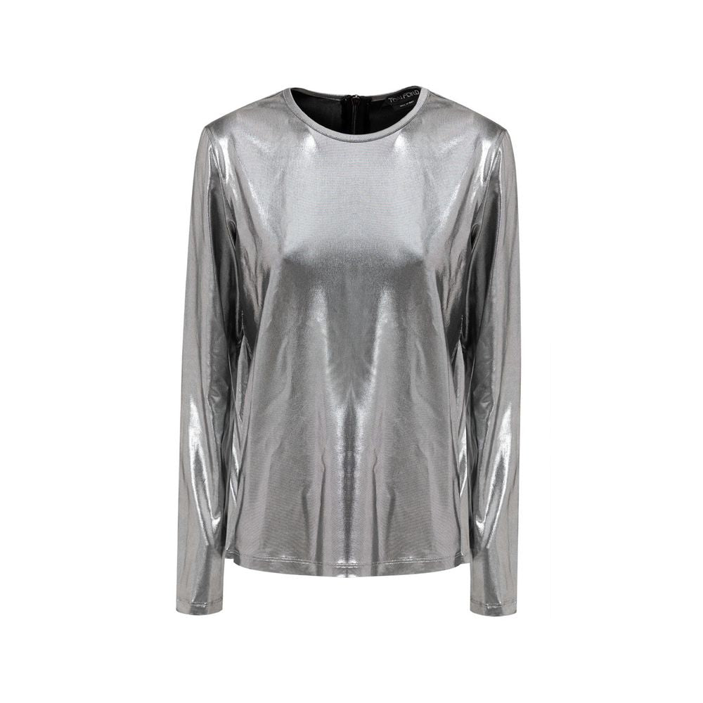 Tom Ford Gray Viscose Long Sleeve | Regal Royce