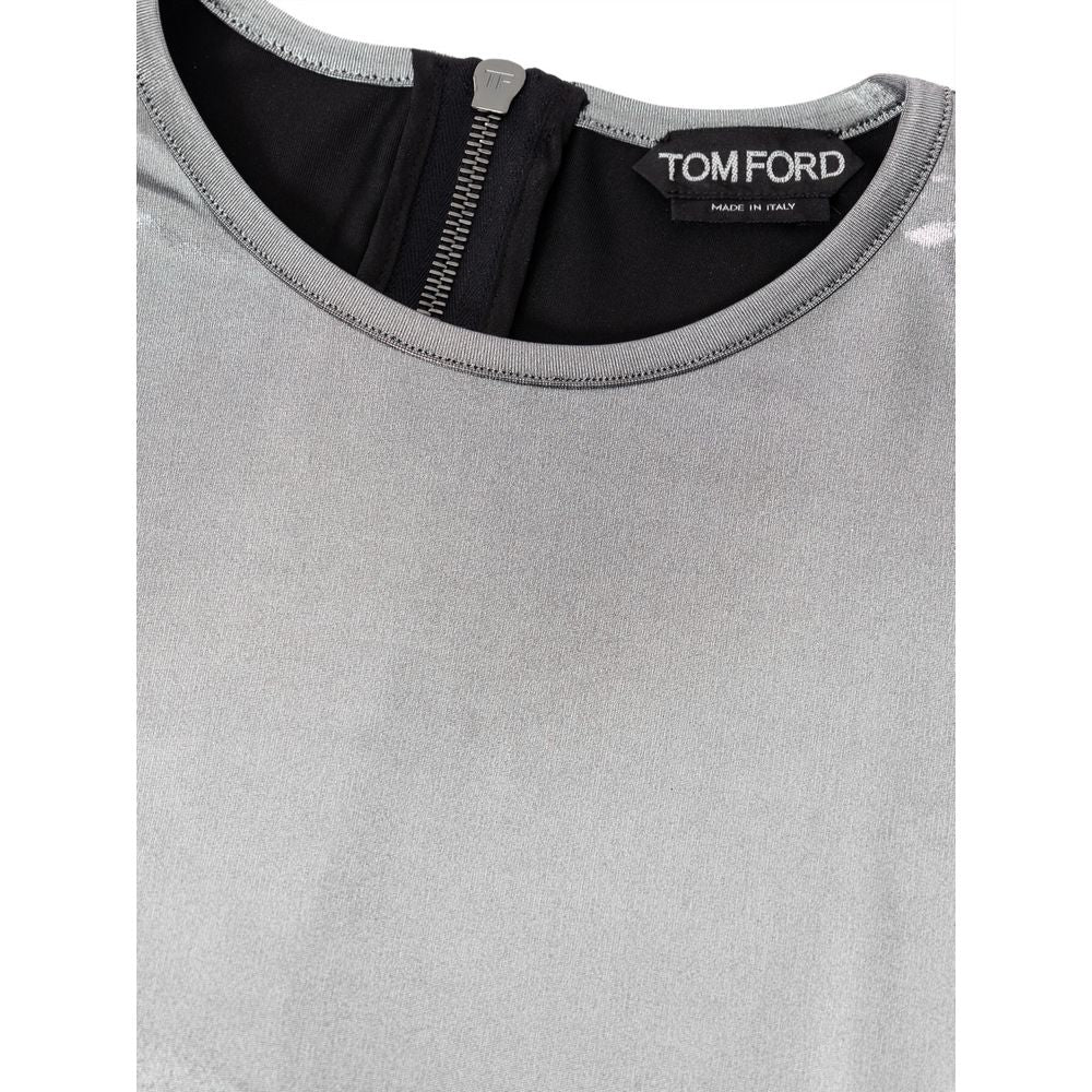 Tom Ford Gray Viscose Long Sleeve | Regal Royce