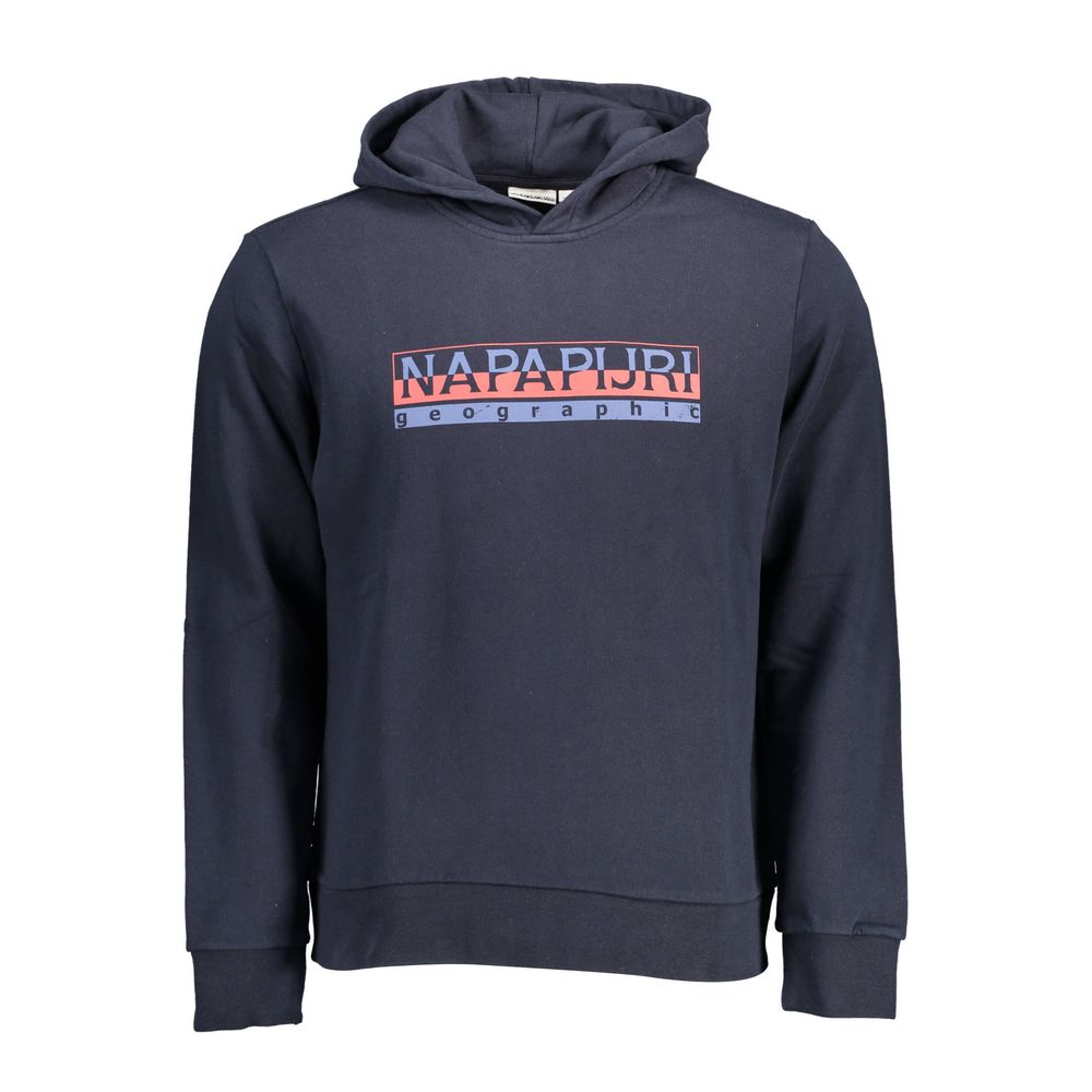 Napapijri Blue Cotton Sweatshirt