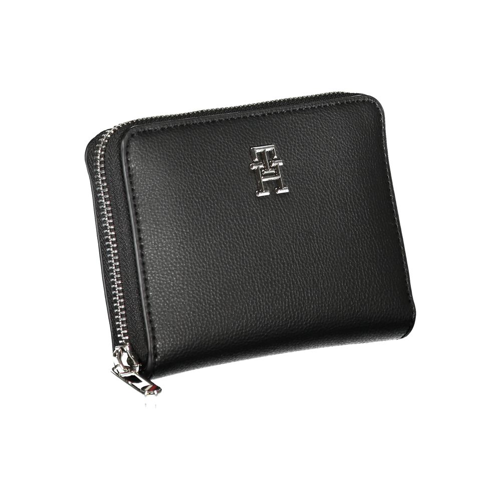 Tommy Hilfiger Nero Polyester Woman Wallet | Regal Royce