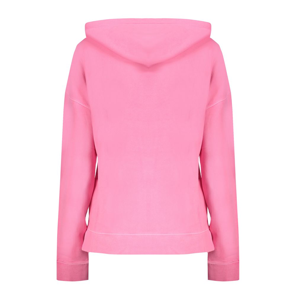 North Sails Pink Organic Cotton Women Sweatshirt | Regal Royce