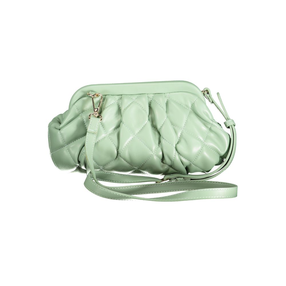 Mario Valentino Verde Polyurethane Women Handbag | Regal Royce