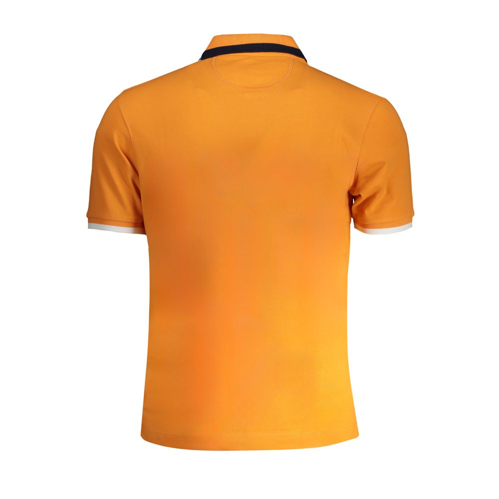 La Martina Arancione Cotton Men Polo | Regal Royce