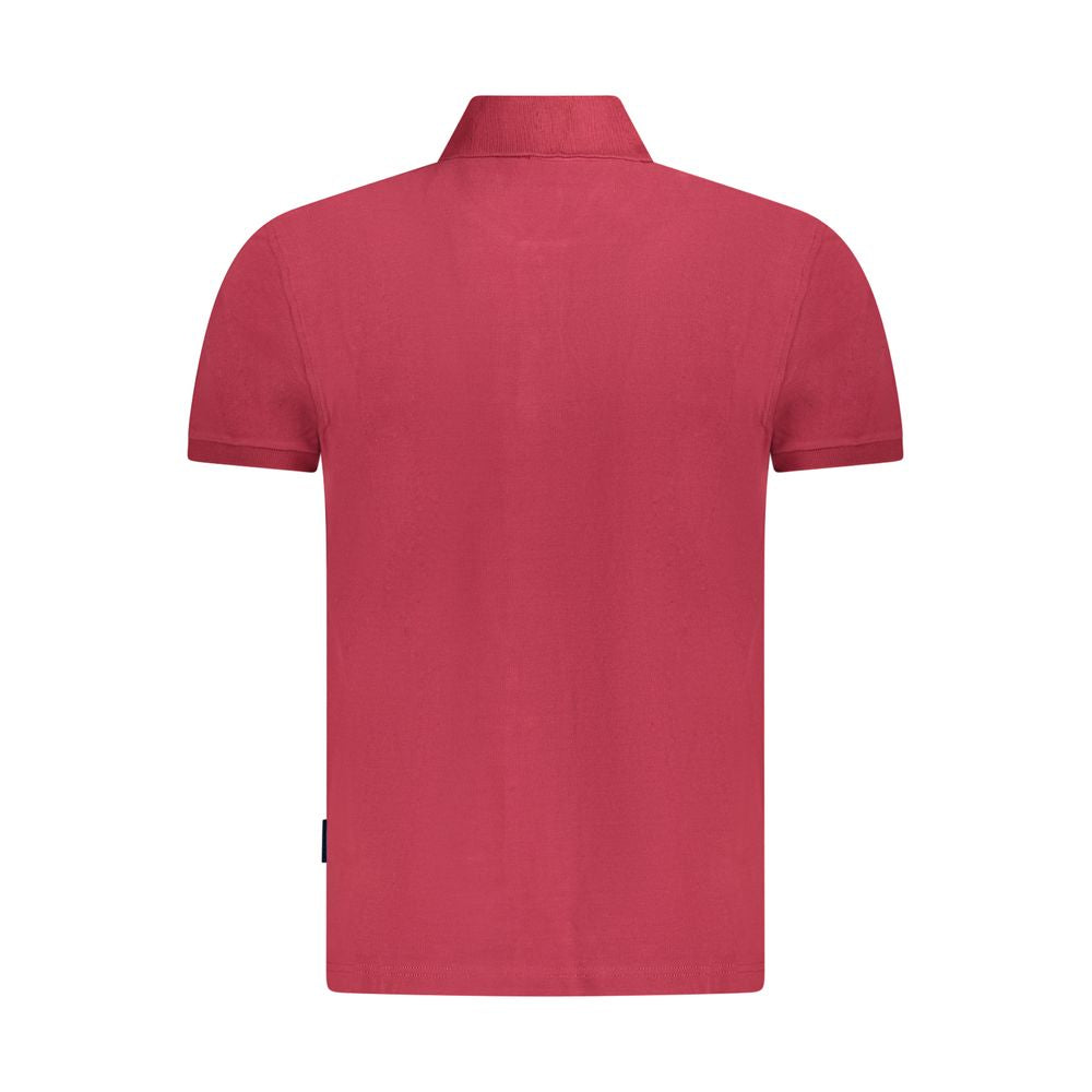 Napapijri Rosso Cotton Men Polo | Regal Royce