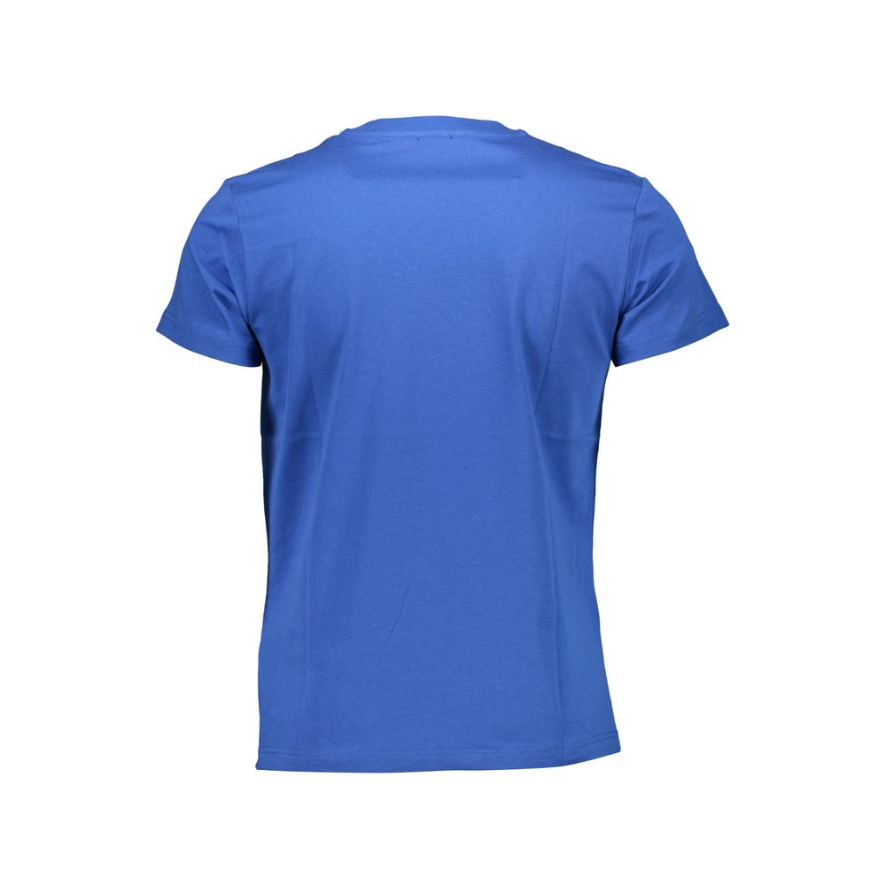 Diesel Blue Cotton Men T-Shirt | Regal Royce