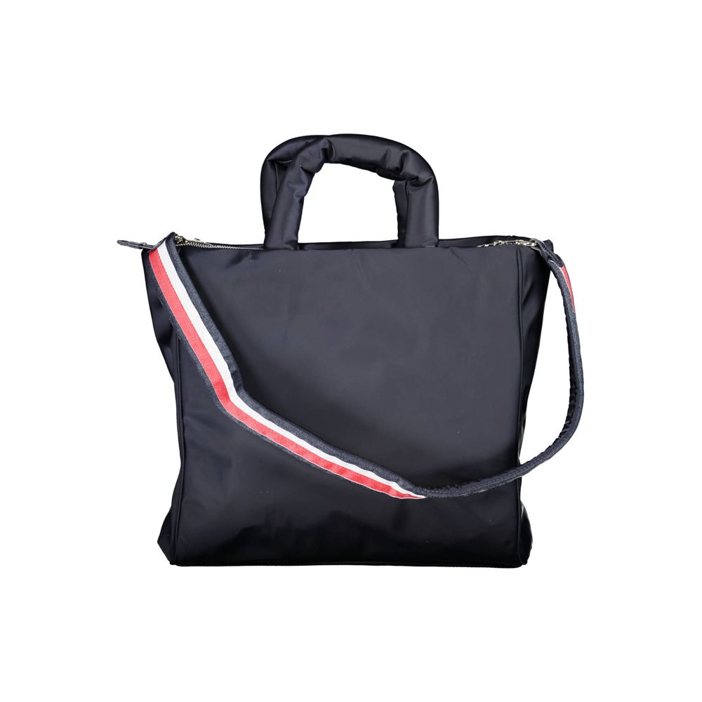 Tommy Hilfiger Blue Polyester Women Handbag | Regal Royce