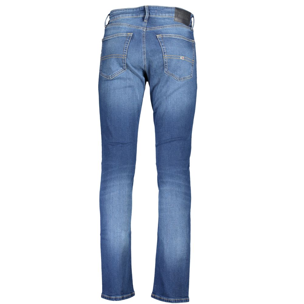 Tommy Hilfiger Blu Cotton Men Jeans | Regal Royce