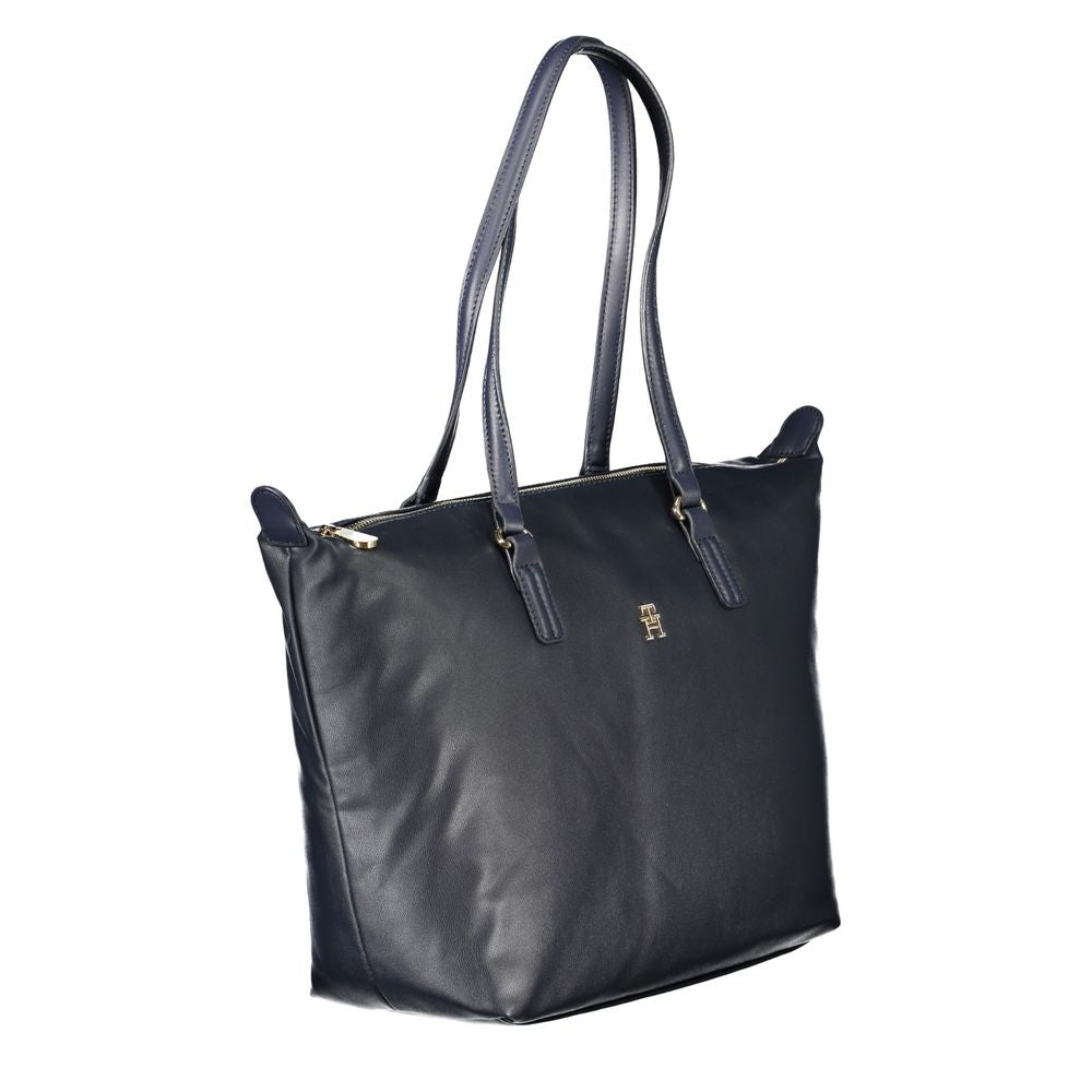Tommy Hilfiger Blu Polyester Women Handbag | Regal Royce