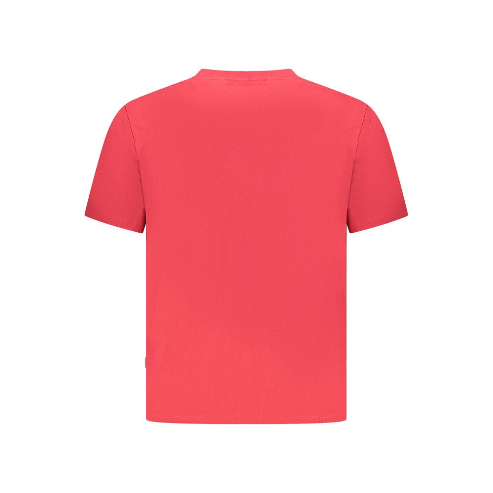 Pepe Jeans Red Cotton Men T-Shirt | Regal Royce